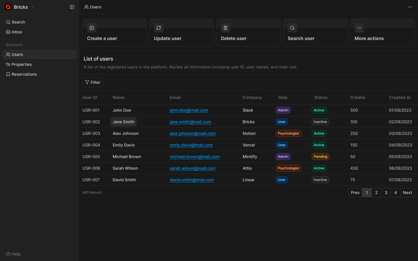 Supabricks demo video