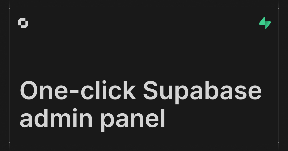 Supabricks